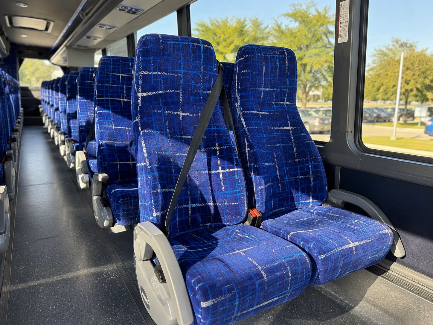south san francisco charter bus interior