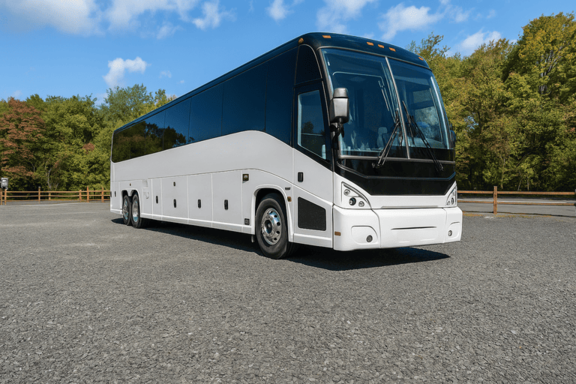South San Francisco Charter Bus 56 Passenger Charter Bus